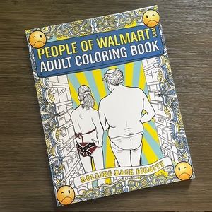 People of Walmart Adult Coloring Book
